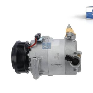 DT Spare Parts 13.72004 Compressor, air conditioning, oil filled, 12 V, 6 PK, DP: 115 mm, 6 grooves