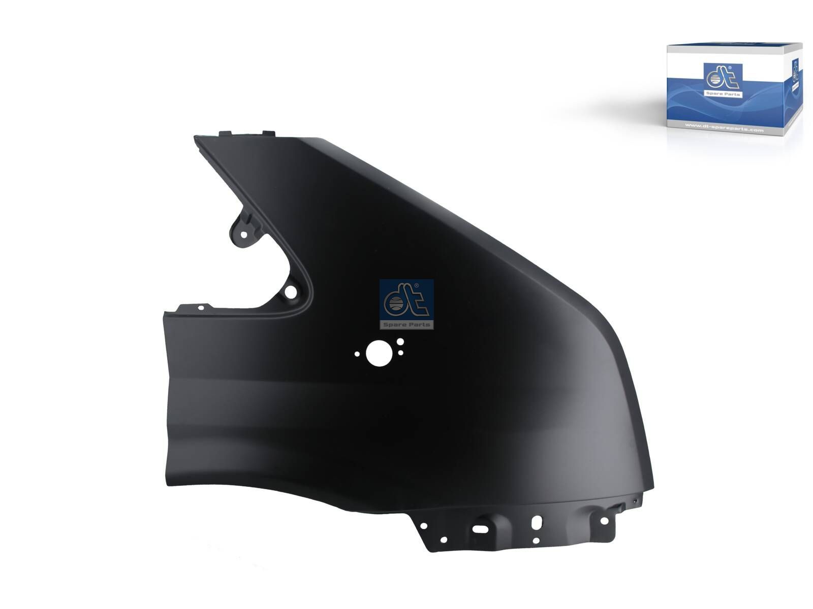 DT Spare Parts 13.80107 Fender, front, right, with bore