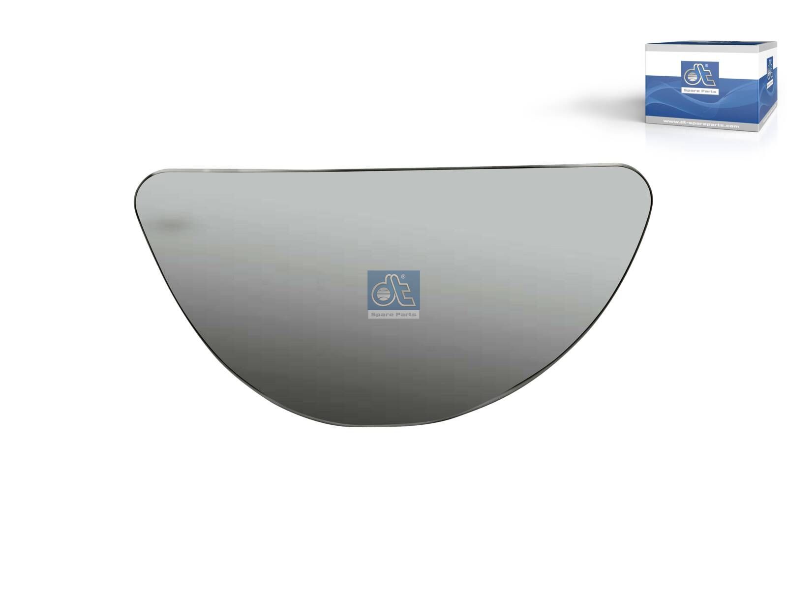 DT Spare Parts 13.83054 Mirror glass, right, lower, W: 100 mm, H: 155 mm