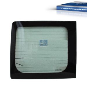 DT Spare Parts 13.84050 Rear window, left, tinted green, single package
