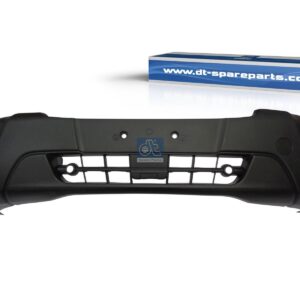 DT Spare Parts 13.87027 Bumper, front, black
