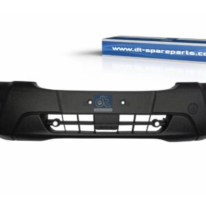 DT Spare Parts 13.87028 Bumper, front, black