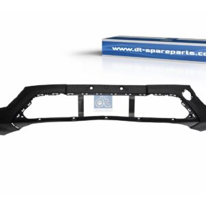 DT Spare Parts 13.87032 Bumper, front, lower, black