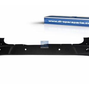 DT Spare Parts 13.87033 Bumper, rear, black