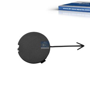 DT Spare Parts 13.87103 Bumper cover, rear, grey
