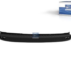 DT Spare Parts 13.87533 Bumper, rear, black
