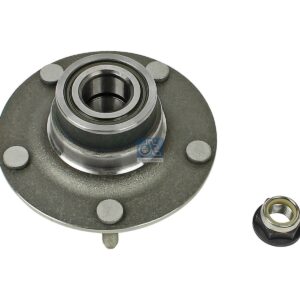 DT Spare Parts 13.92102 Wheel hub, with nut, d: 37 mm, D: 188 mm, 5 bores, H: 90 mm