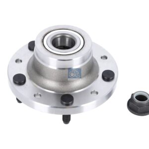 DT Spare Parts 13.92103 Wheel hub, with nut, d: 37 mm, D: 193 mm, 5 bores, H: 78 mm