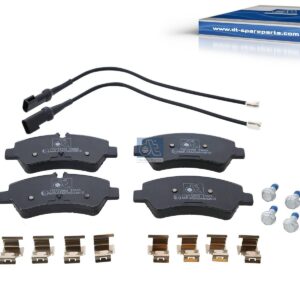 DT Spare Parts 13.93112 Disc brake pad kit, with wear indicators