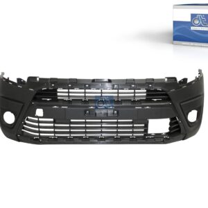 DT Spare Parts 14.16131 Bumper, front, black