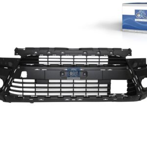 DT Spare Parts 14.16132 Bumper, front, black