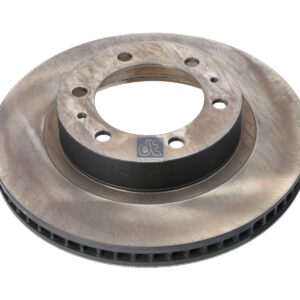 DT Spare Parts 14.43027 Brake disc, D: 319 mm, 6 bores, P: 139.7 mm, d: 108 mm, H: 67.2 mm, S: 28 mm, s: 26 mm