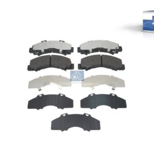 DT Spare Parts 15.00004 Disc brake pad kit