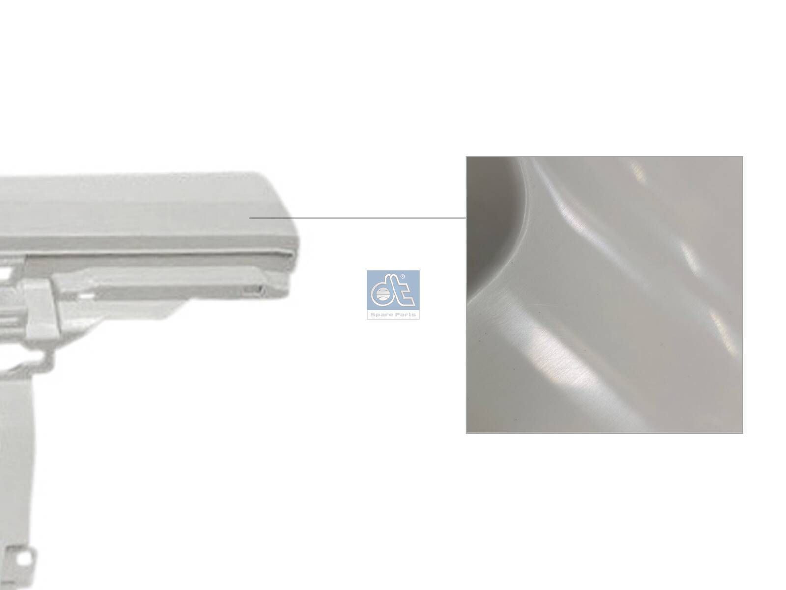DT Spare Parts 15.00214 Cabin corner, left