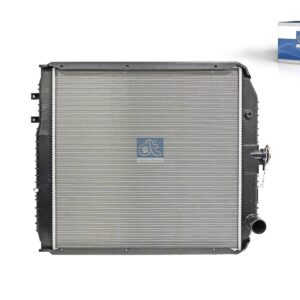 DT Spare Parts 16.00123 Radiator, L: 605 mm, W: 558 mm, T: 26 mm