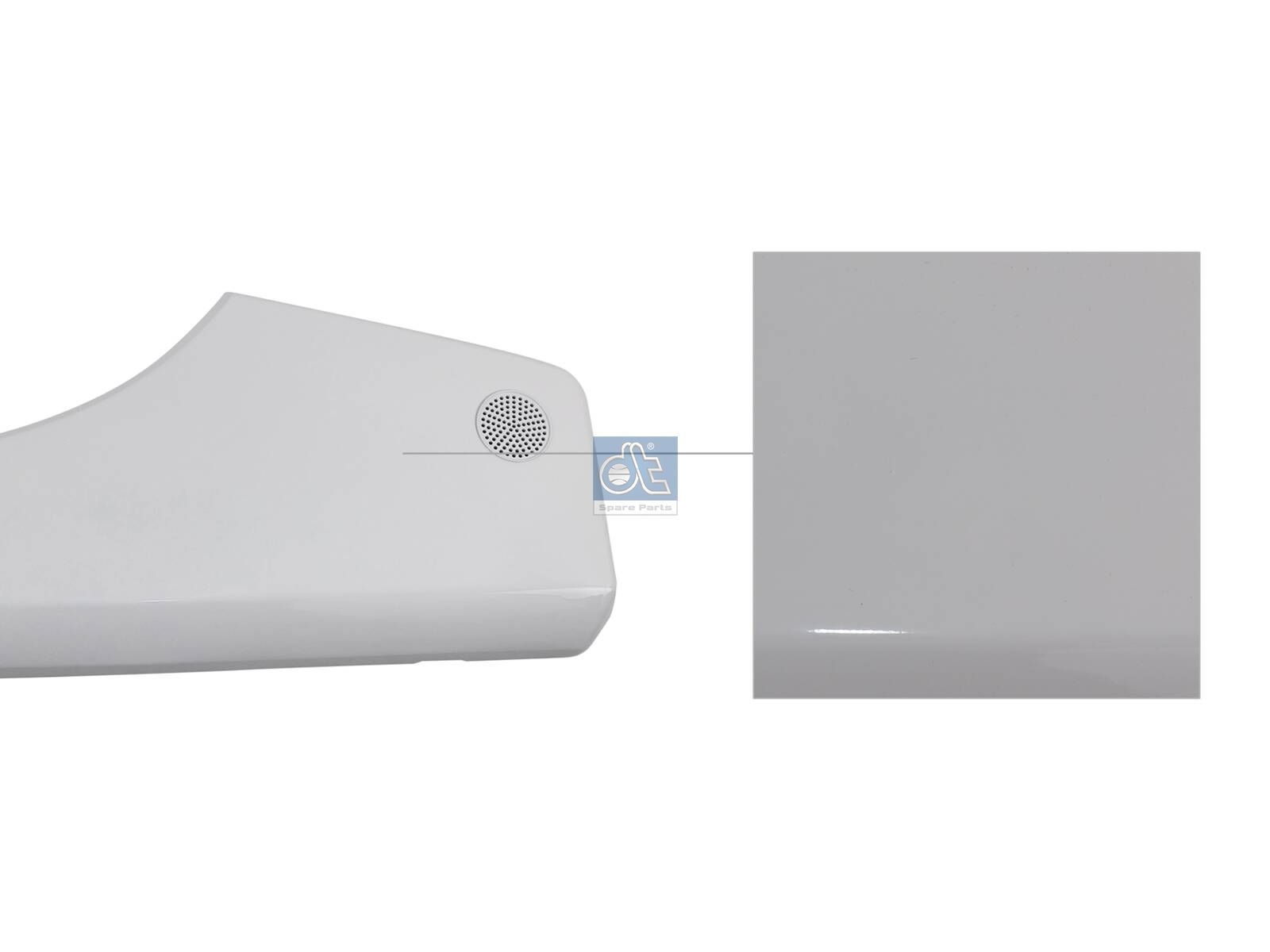 DT Spare Parts 19.00033 Fender extension, right
