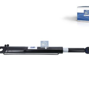DT Spare Parts 1.00040 Cabin tilt cylinder, d1: 16.2 mm, d2: 33 mm, D: 60 mm, Lmin: 740 mm, Lmax: 1140 mm, 250 bar, Ls: 400 mm