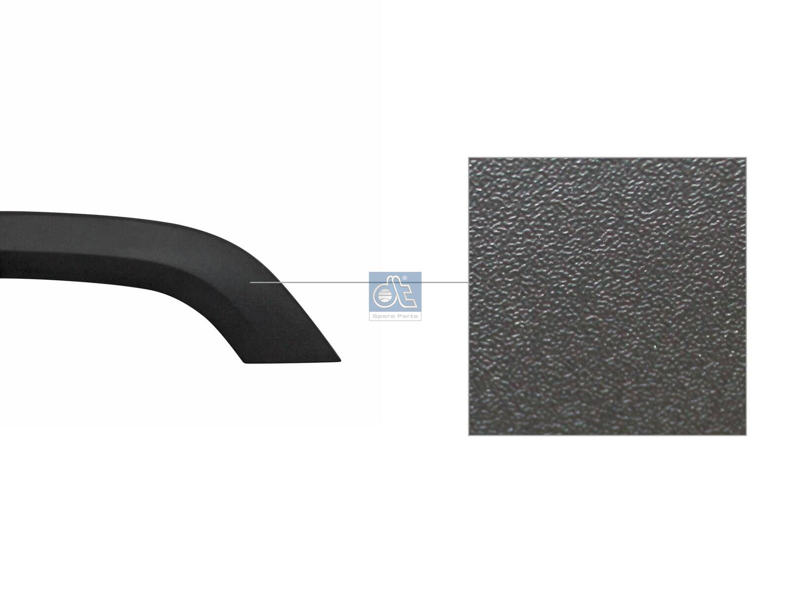 DT Spare Parts 1.00054 Fender cover, center, left
