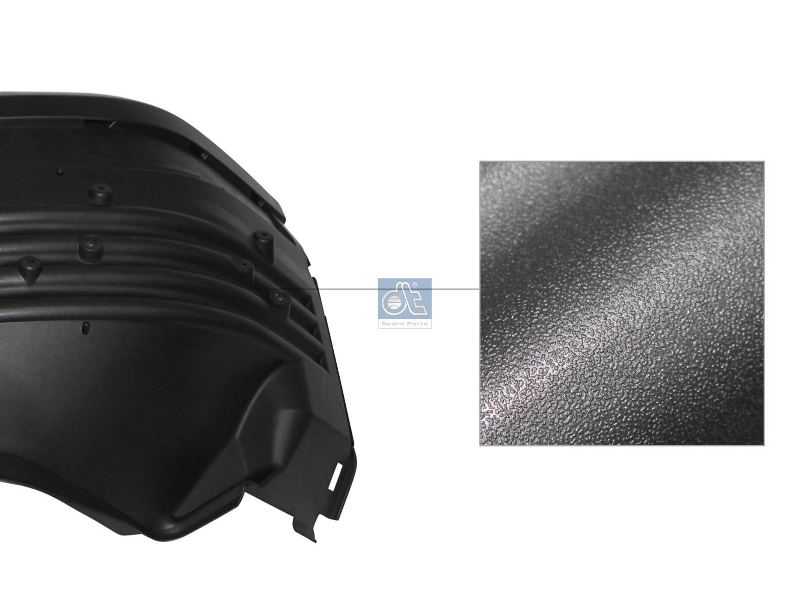DT Spare Parts 1.00209 Fender, front, right