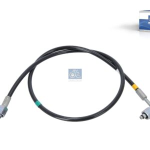DT Spare Parts 1.00217 Hose line, cabin tilt, D: 8 mm, M14 x 1,5, L: 1040 mm, 362 bar