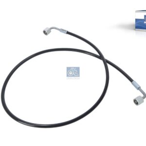DT Spare Parts 1.00218 Hose line, cabin tilt, M14 x 1,5, L: 1145 mm, 420 bar