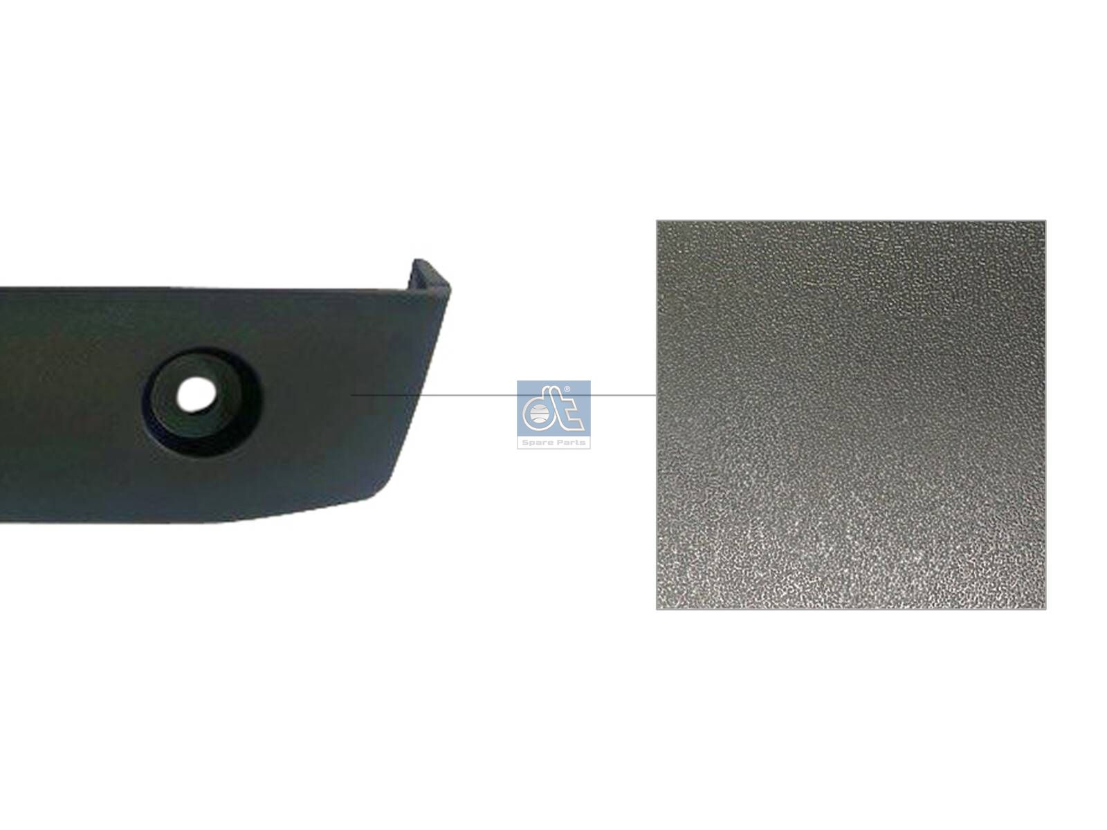 DT Spare Parts 1.00263 Cover, bumper, right