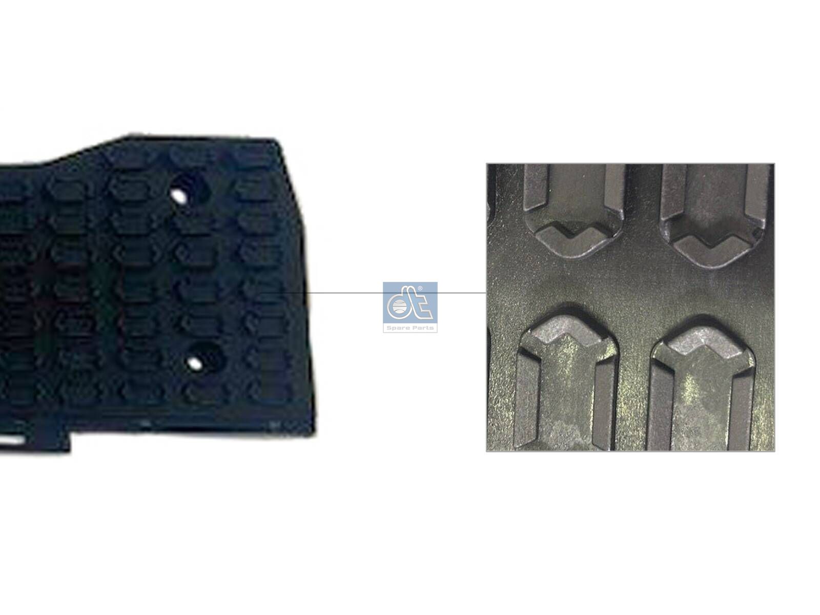 DT Spare Parts 1.00294 Step, bumper