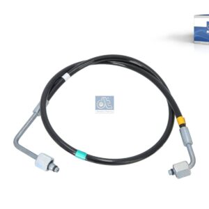 DT Spare Parts 1.00310 Hose line, cabin tilt, M12 x 1,5, L: 915 mm, 362 bar