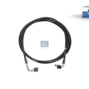 DT Spare Parts 1.00312 Hose line, cabin tilt, M12 x 1,5, L: 3575 mm, 362 bar