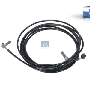DT Spare Parts 1.00313 Hose line, cabin tilt, M14 x 1,5, L: 6430 mm, 362 bar