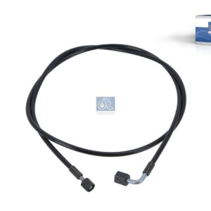 DT Spare Parts 1.00316 Hose line, cabin tilt, M12 x 1,5, M14 x 1,5, L: 1580 mm, 362 bar