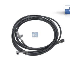 DT Spare Parts 1.00324 Hose line, cabin tilt, M12 x 1,5, L1: 1925 mm, L2: 4540 mm, L3: 6465 mm, 362 bar