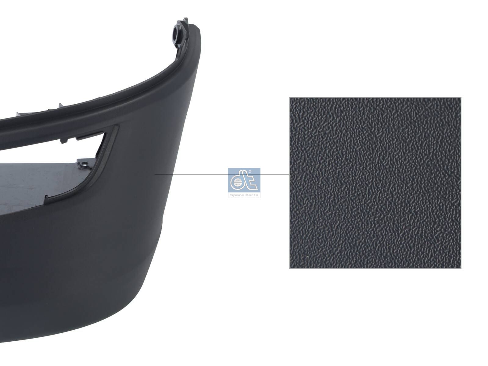 DT Spare Parts 1.00424 Bumper, left