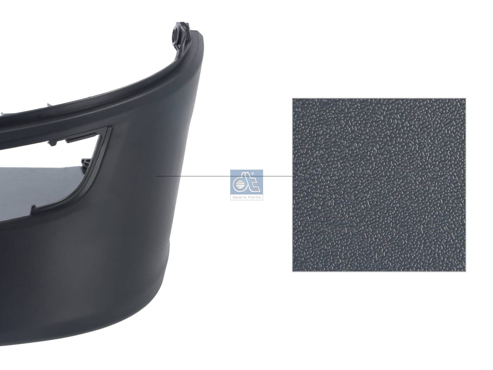 DT Spare Parts 1.00426 Bumper, left