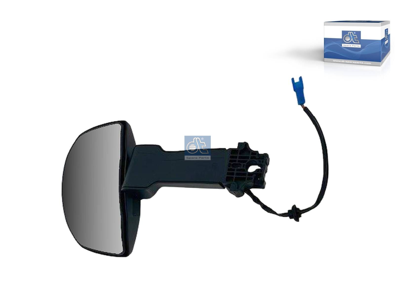 DT Spare Parts 1.00522 Front mirror, manual, heatable