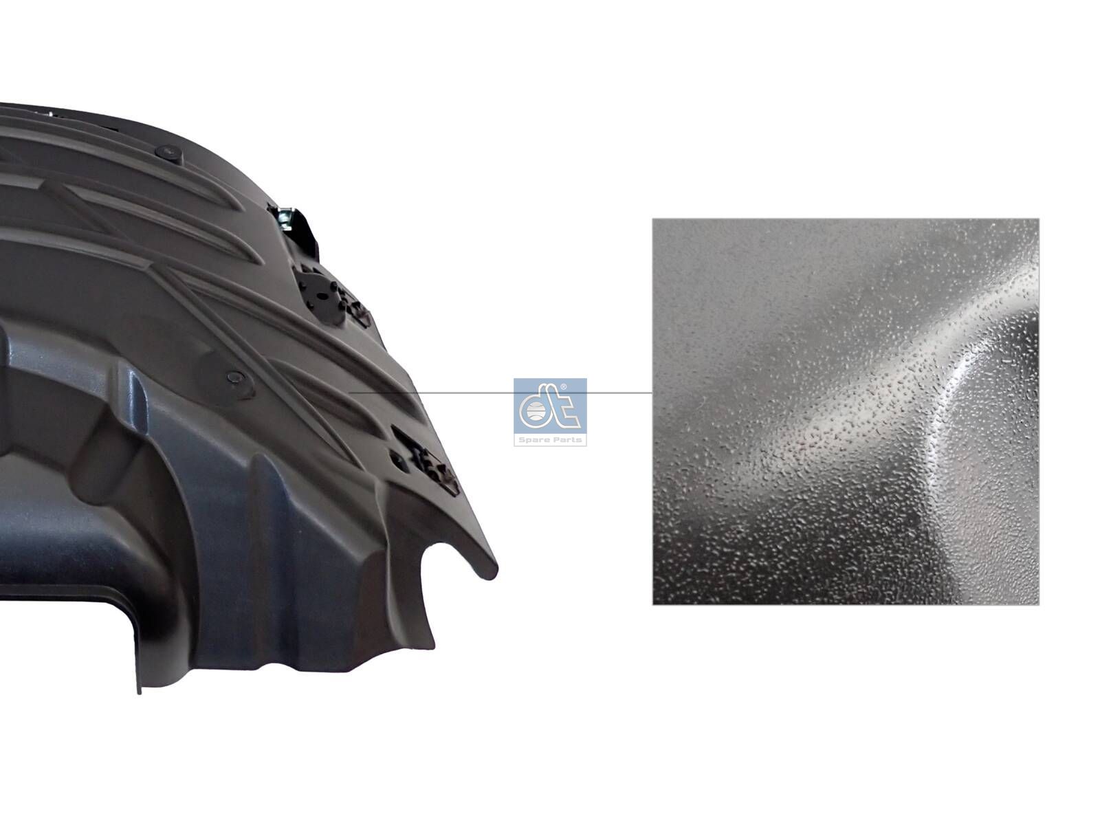 DT Spare Parts 1.00554 Fender, rear, left