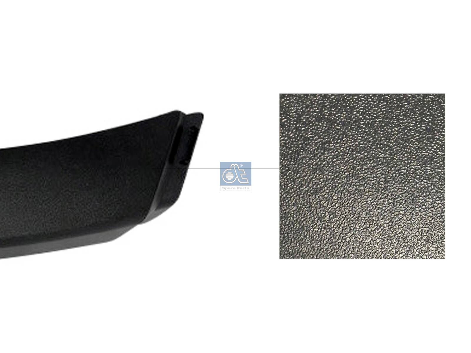 DT Spare Parts 1.00584 Fender widener, right, front