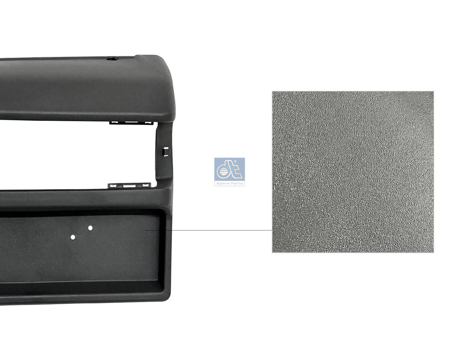 DT Spare Parts 1.00601 Cover, fender, left