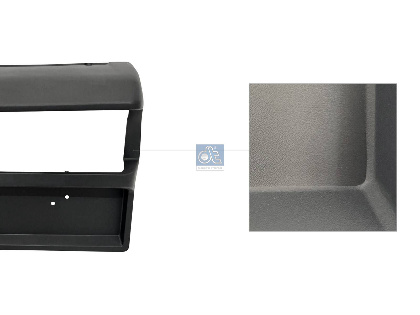 DT Spare Parts 1.00604 Cover, fender, right