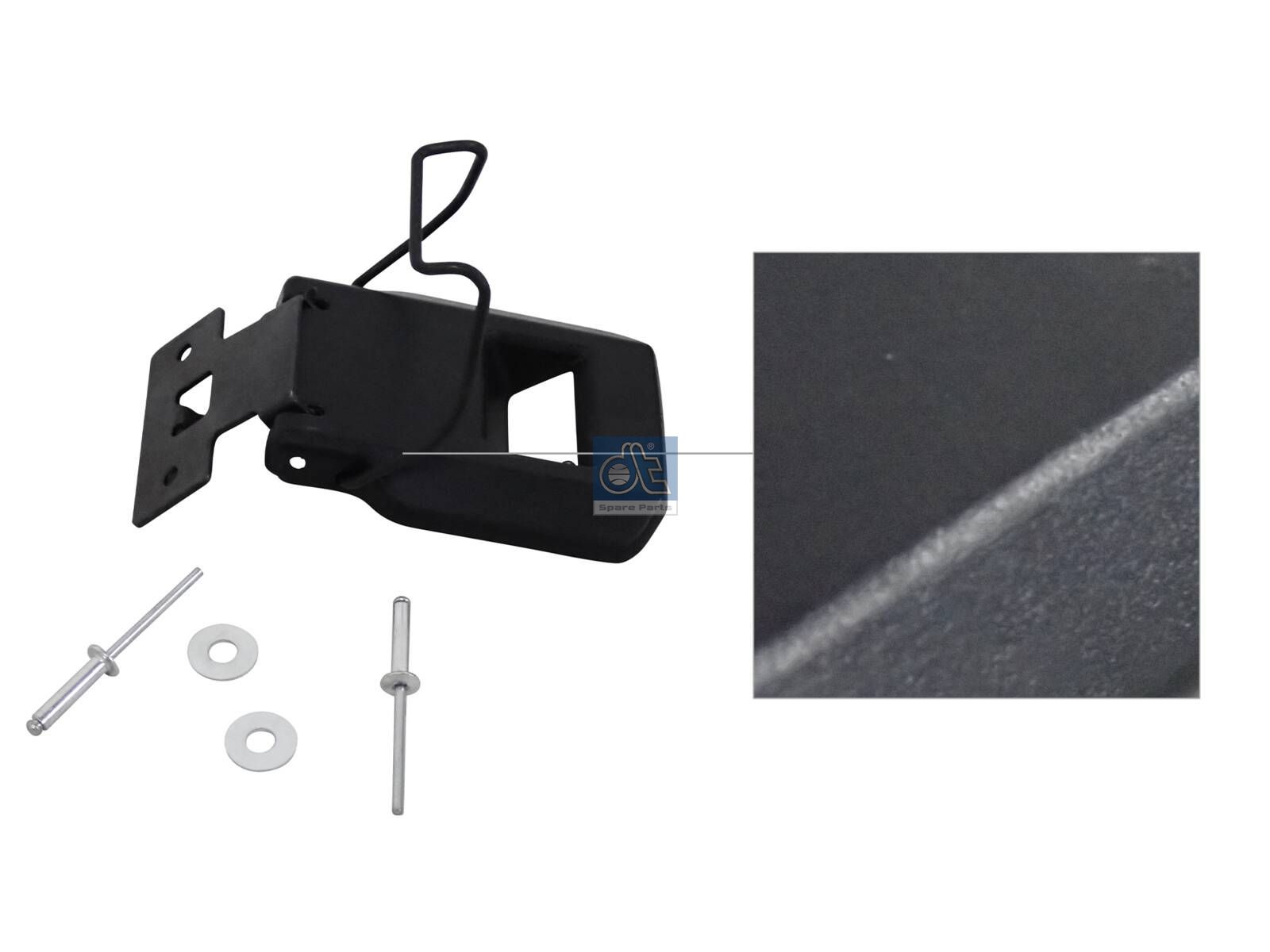 DT Spare Parts 1.00710 Lock, battery cover