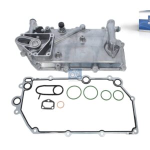DT Spare Parts 1.00856 Oil cooler cover, new version, with gasket kit