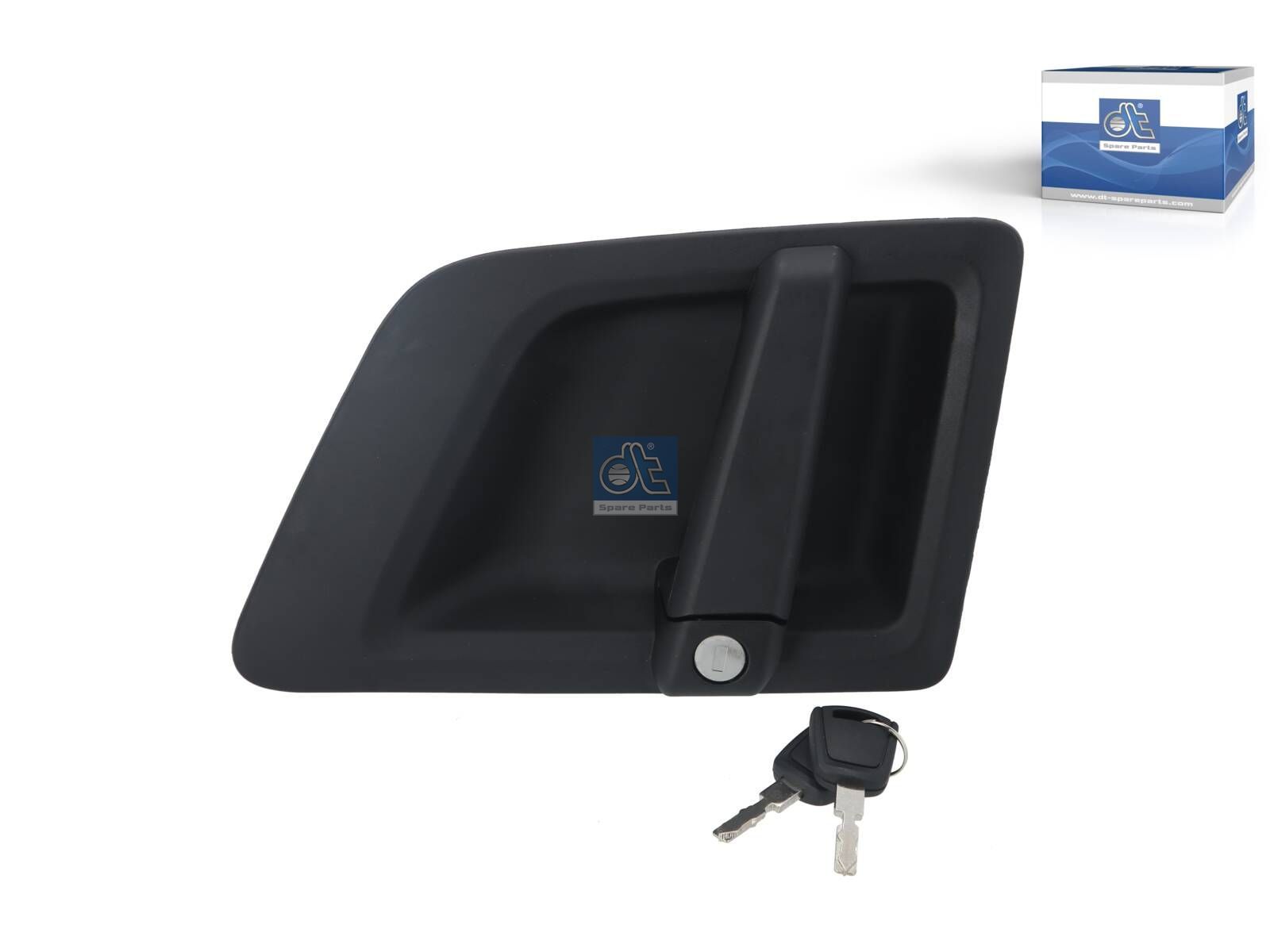 DT Spare Parts 1.01108 Outside door handle, with lock cylinder and key