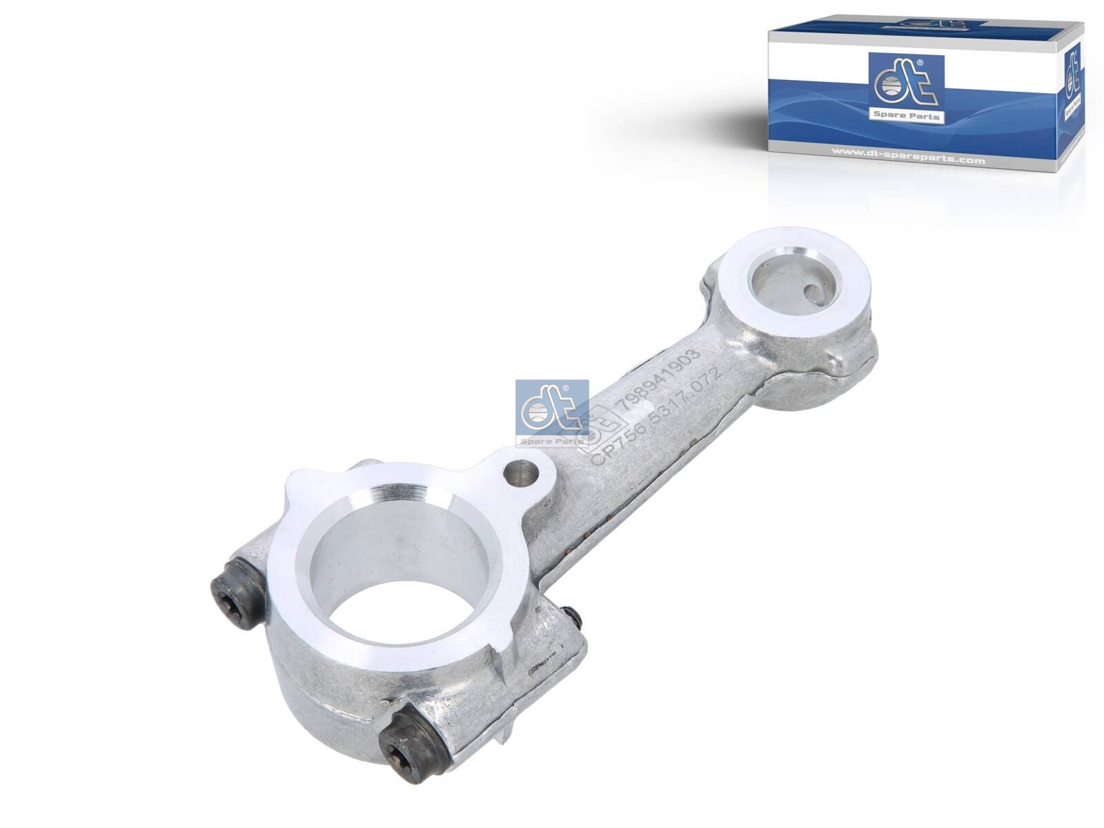 DT Spare Parts 1.10072 Connecting rod, d1: 15.9 mm, d2: 30.2 mm, L: 100 mm