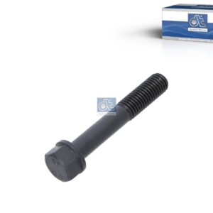 DT Spare Parts 1.10083 Connecting rod screw, M12 x 1,75, LTh: 33 mm, Lu: 72 mm, SW: 17, 12.9