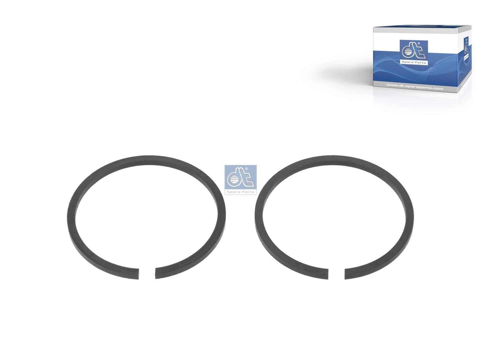 DT Spare Parts 1.10182 Seal ring kit, exhaust manifold, d: 52 mm, D: 57 mm, S: 2.4 mm