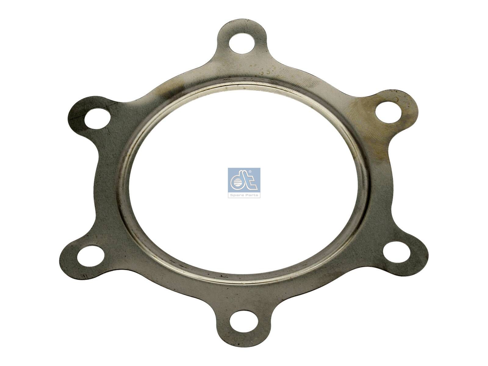 DT Spare Parts 1.10556 Gasket, turbocharger, d: 78 mm, D: 140 mm, P: 118 mm, S: 0.4 mm
