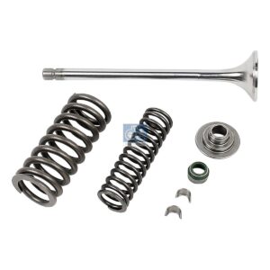 DT Spare Parts 1.10947 Exhaust valve, complete, D1: 10 mm, D2: 41 mm, L: 171.5 mm, α: 45 °