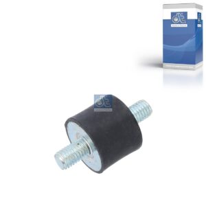 DT Spare Parts 1.11131 Rubber buffer, D: 24 mm, M8 x 1,25, L: 45 mm, H: 20 mm