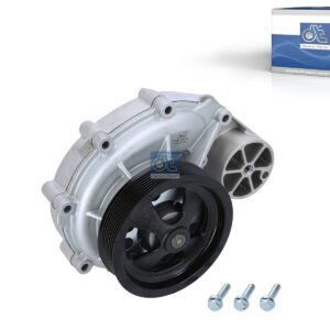 DT Spare Parts 1.11163 Water pump, complete with housing and gasket, DI: 112 mm, DP: 150 mm, 8 grooves