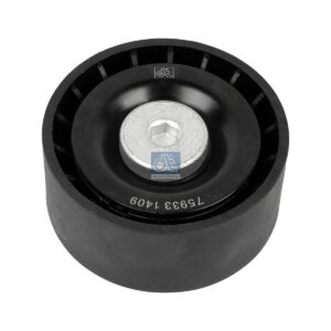 DT Spare Parts 1.11176 Tension roller, D: 74 mm, M12, W: 33 mm